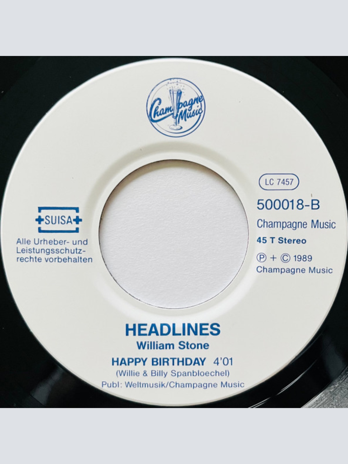 Vinyl / William Stone (4) - Headlines
