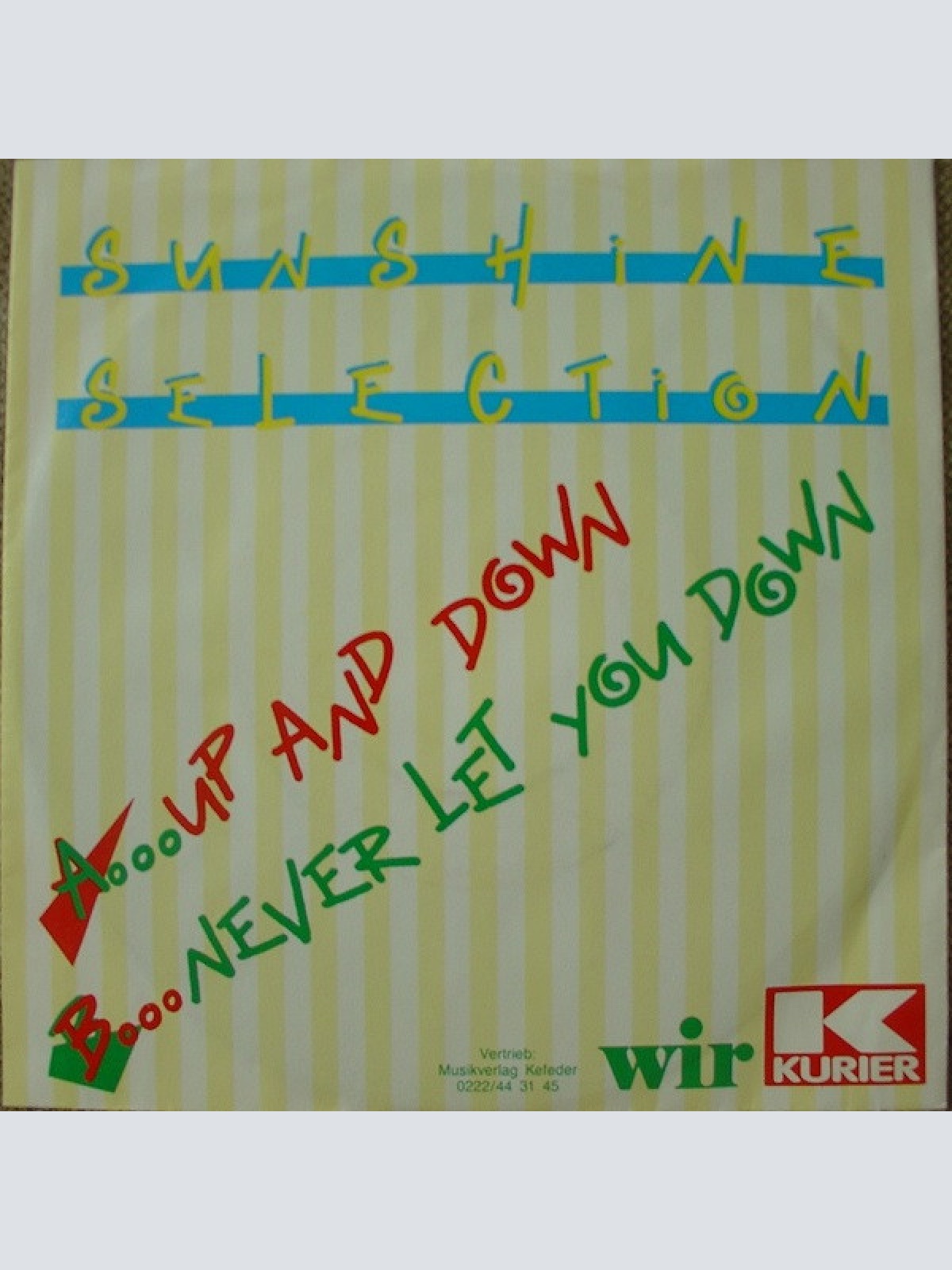 Vinyl / Sunshine Selection - Up And Down