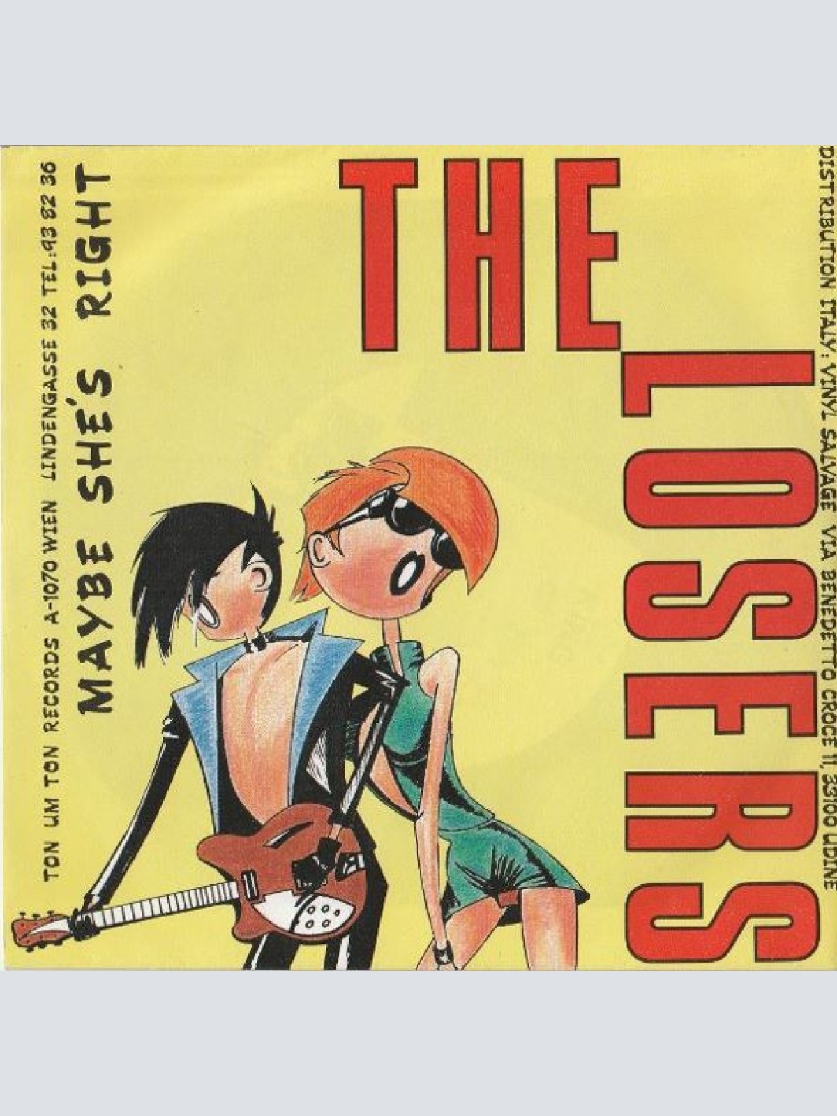 Vinyl / The Losers (5) - Boys Are Bound To Be Free