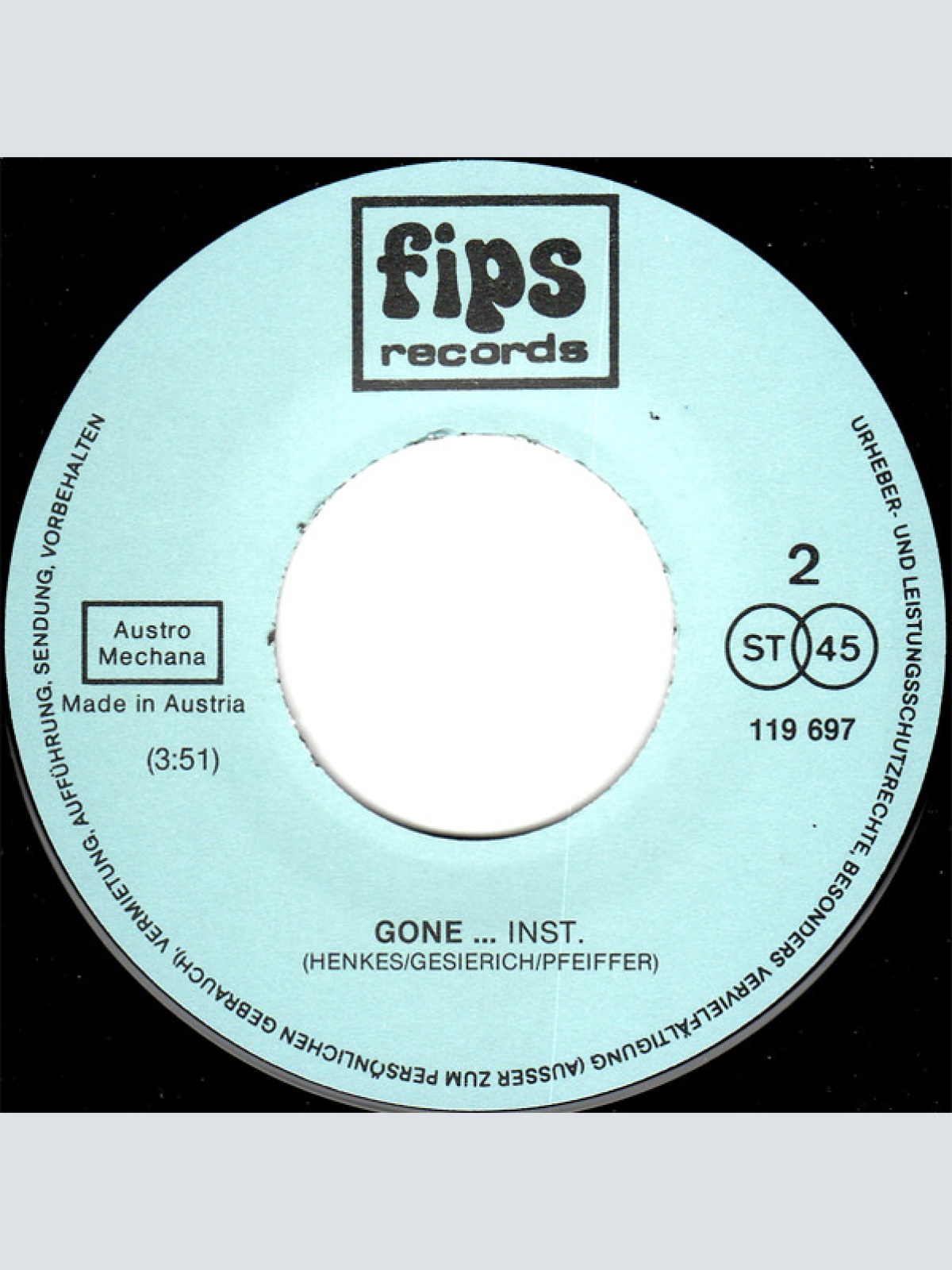 Vinyl / Sylvia Landrock - Gone...