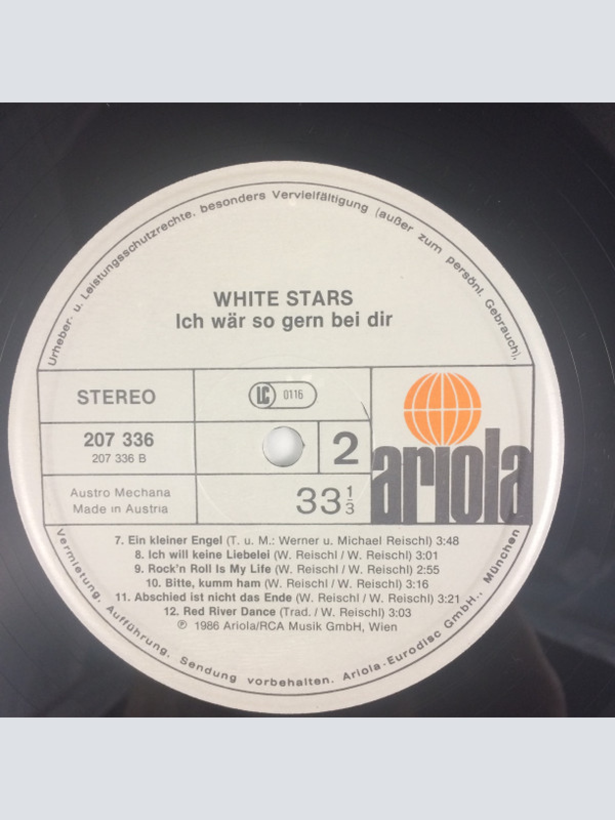 Vinyl / White Stars - Ich Wär So Gern Bei Dir
