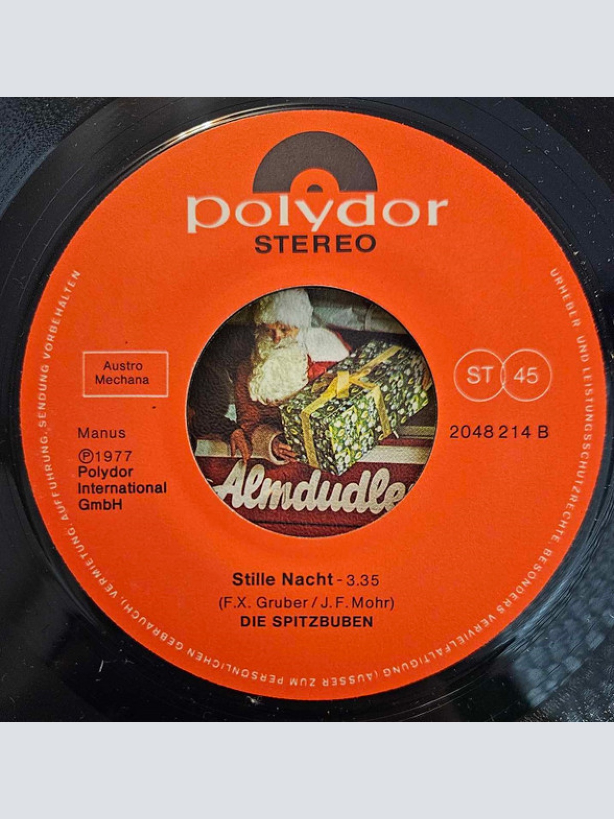 Vinyl / Die Spitzbuben* - Stille Nacht