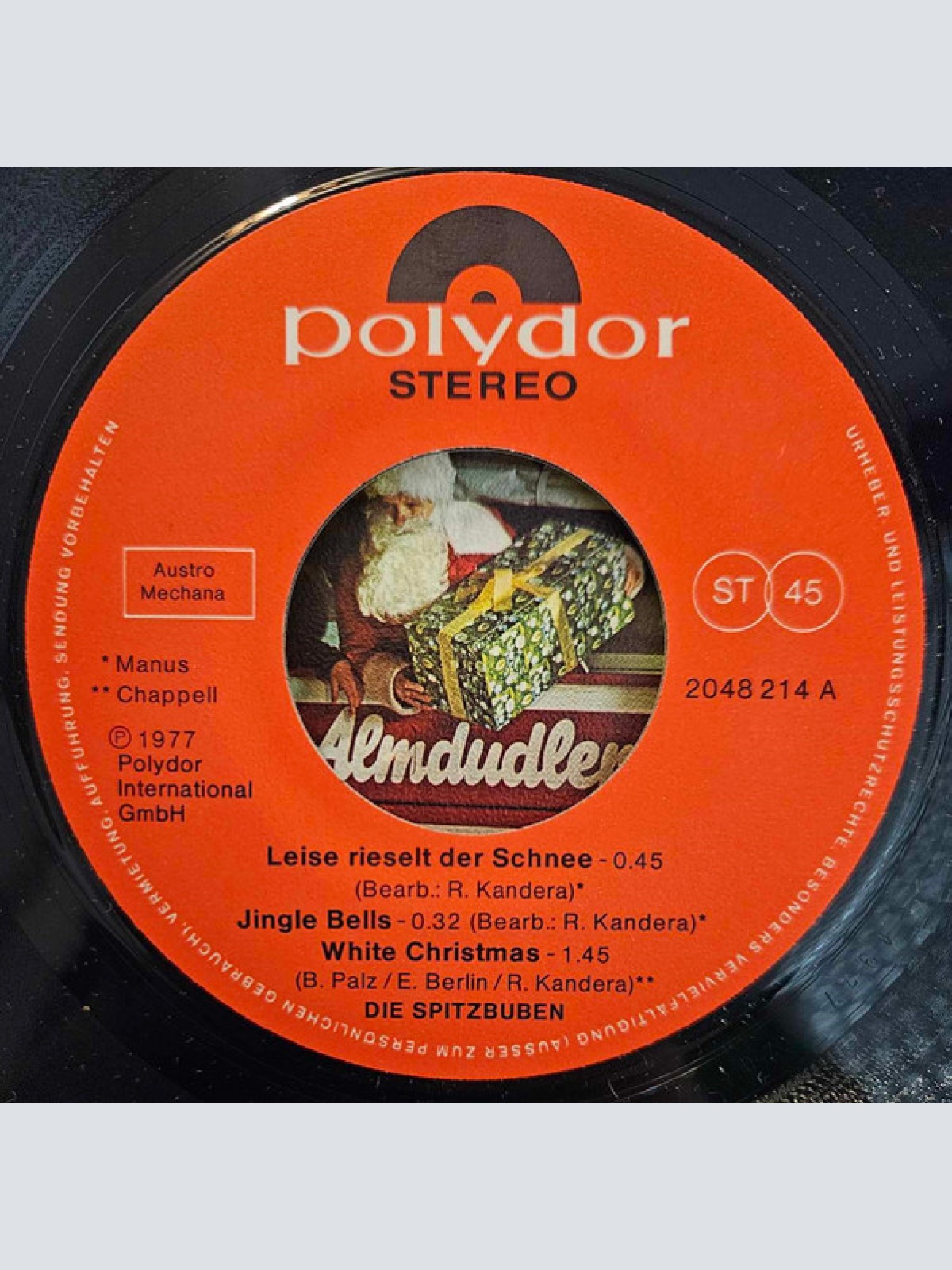 Vinyl / Die Spitzbuben* - Stille Nacht