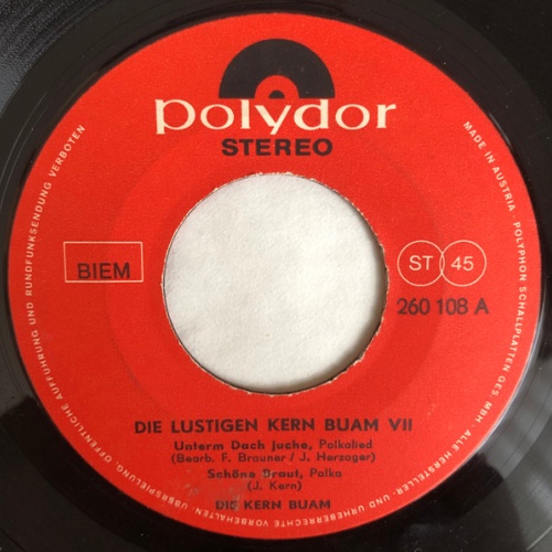 Vinyl / Kern Buam* - Die Lustigen Kern Buam VII