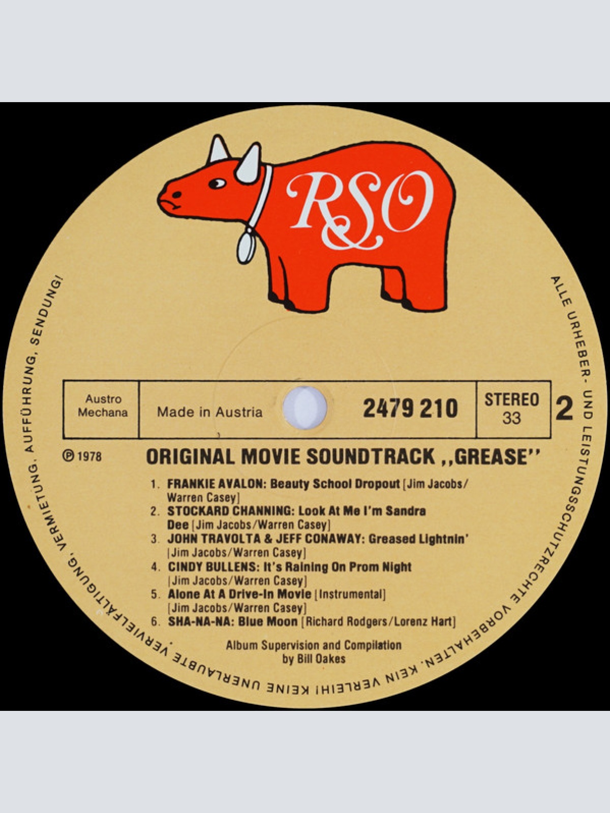 Vinyl / Various - Grease (The Original Soundtrack From The Motion Picture)