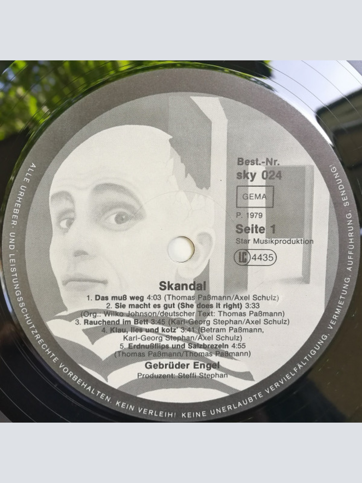 Vinyl / Gebrüder Engel - Skandal