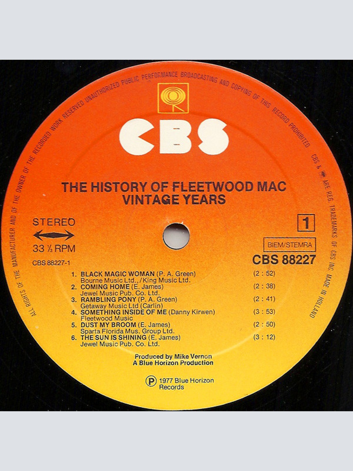 Vinyl / Fleetwood Mac - The History Of Fleetwood Mac - Vintage Years