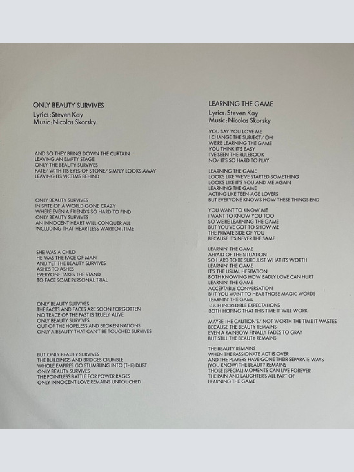 Vinyl / Santa Esmeralda Starring Jimmy Goings - Beauty