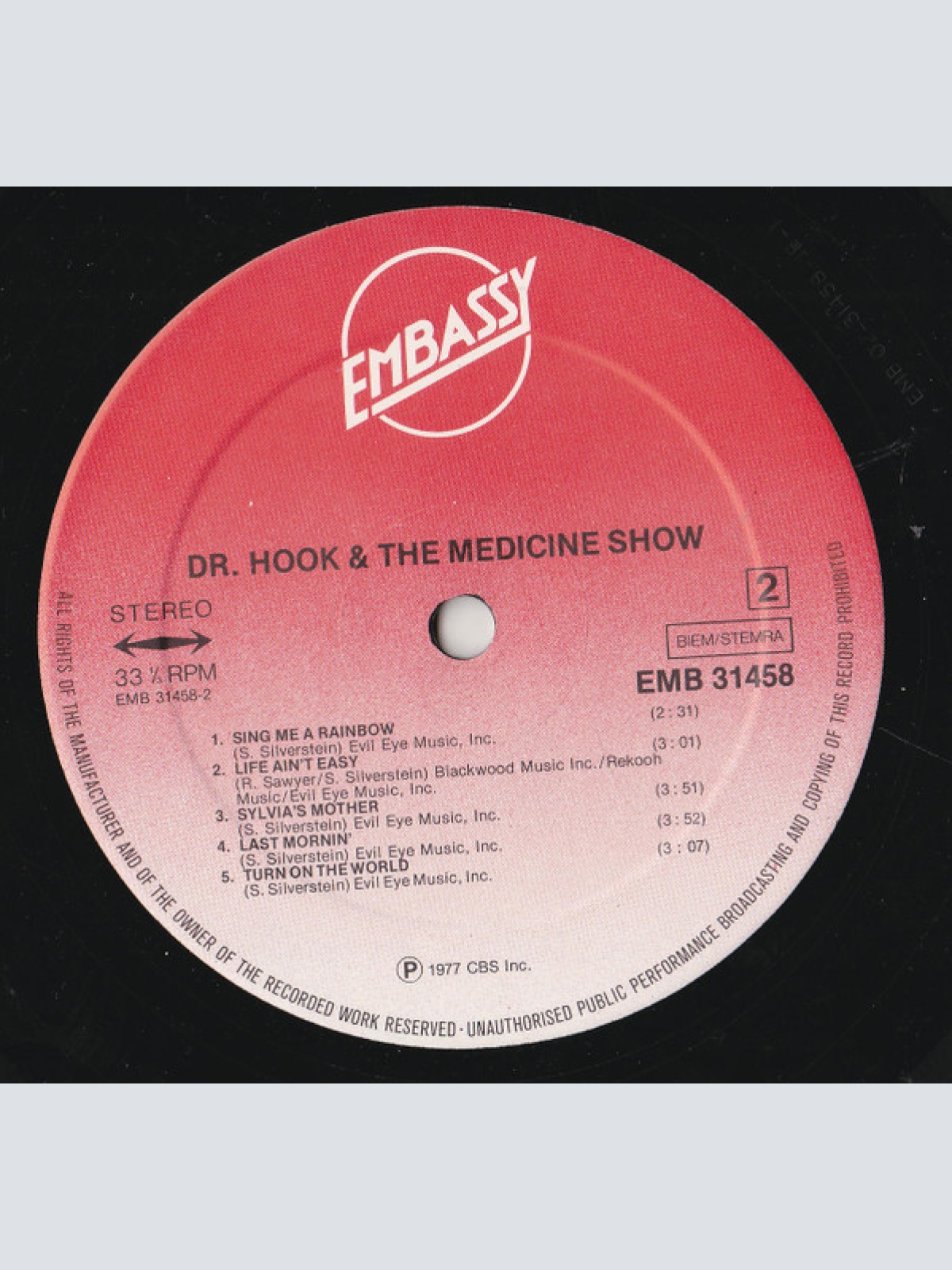 Vinyl / Dr. Hook & The Medicine Show - Sylvia's Mother
