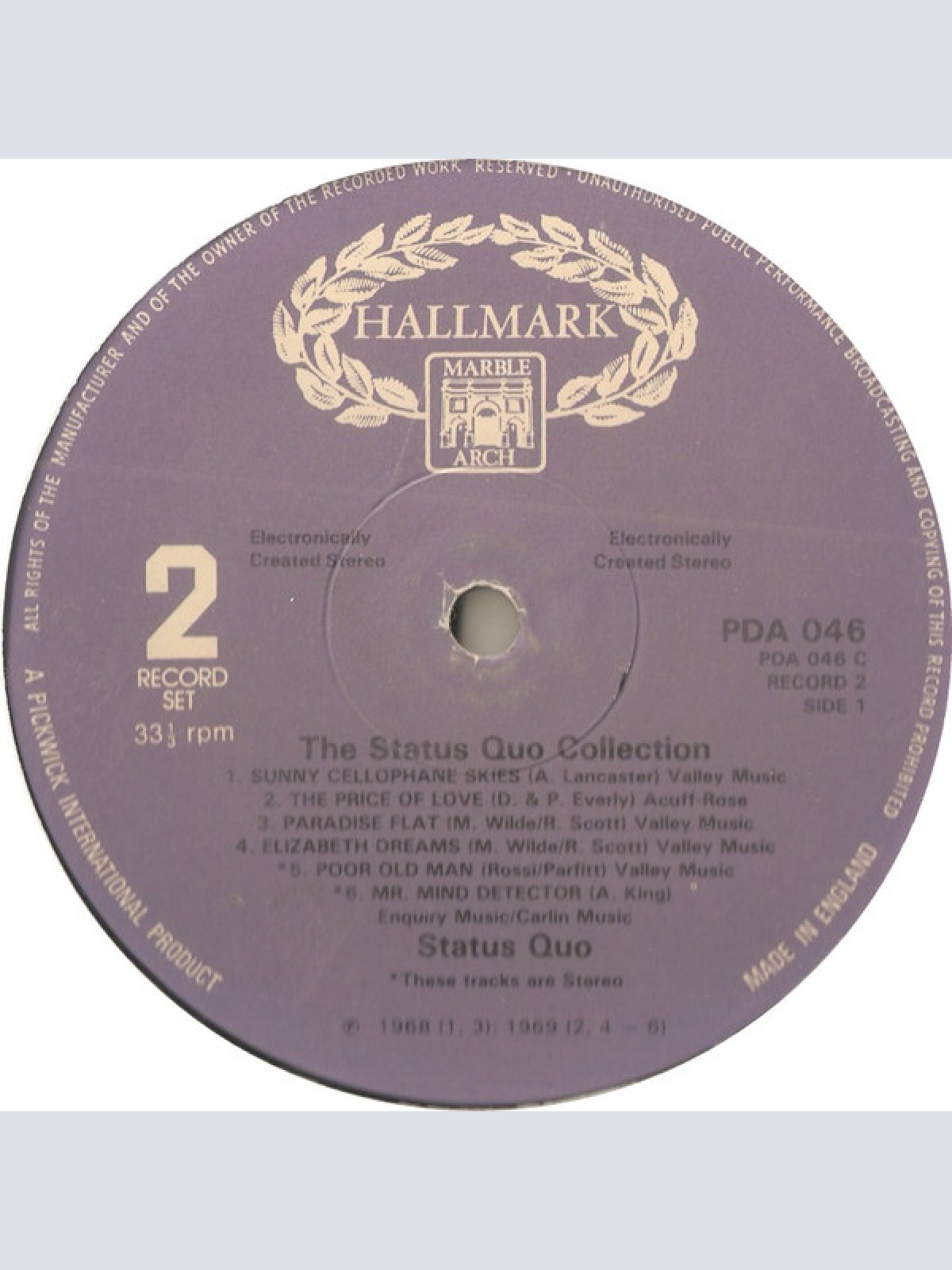 Vinyl / Status Quo - The Status Quo Collection