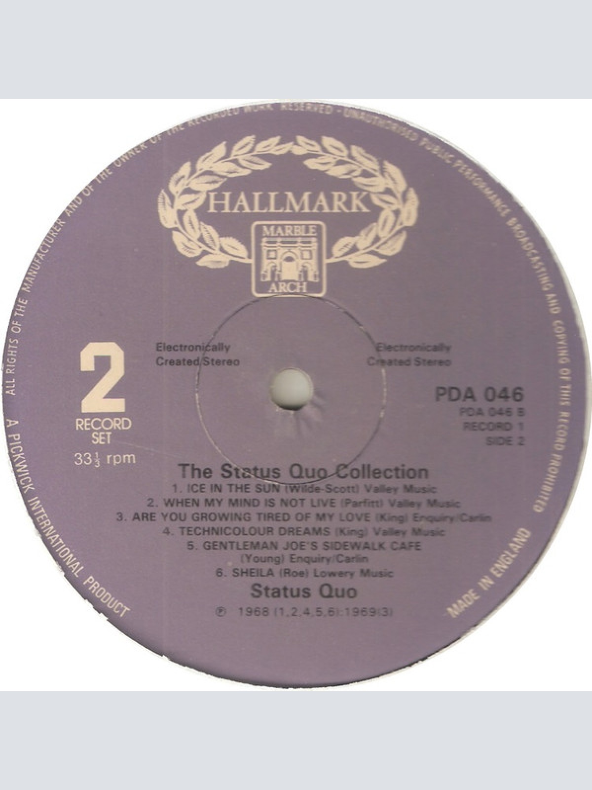 Vinyl / Status Quo - The Status Quo Collection