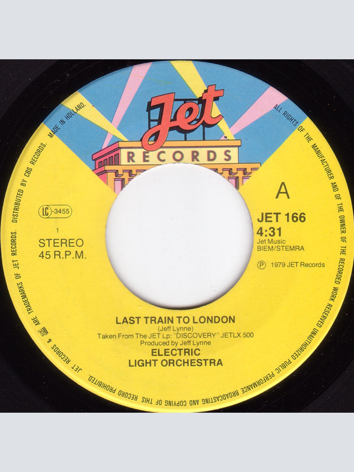 Vinyl / The Electric Light Orchestra* - Last Train To London / Confusion