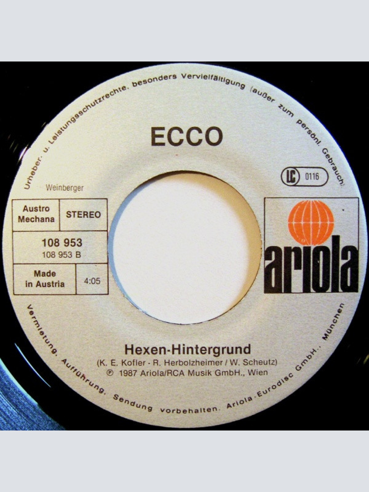 Vinyl / Ecco (3) - Hexen
