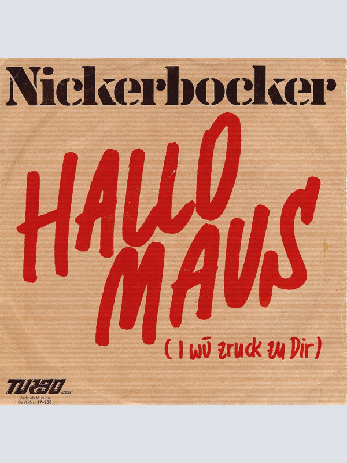 Vinyl / Nickerbocker - Puppe (Du Bist A Moderne Hex')