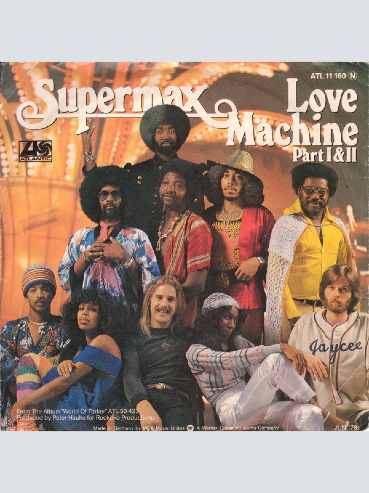 Vinyl / Supermax - Love Machine (Part I & II)