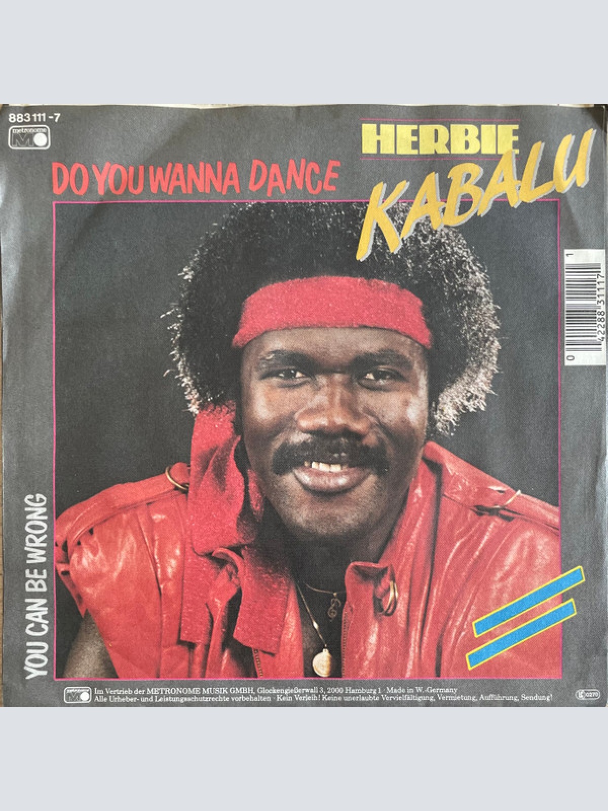Vinyl / Herbie Kabalu - Do You Wanna Dance?