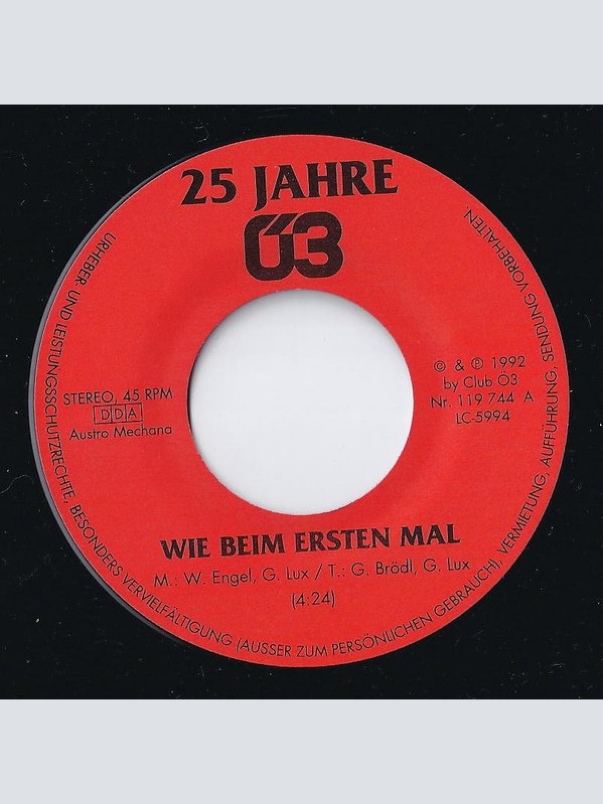 Vinyl / Various - 25 Jahre Ö3 Wie Beim Ersten Mal