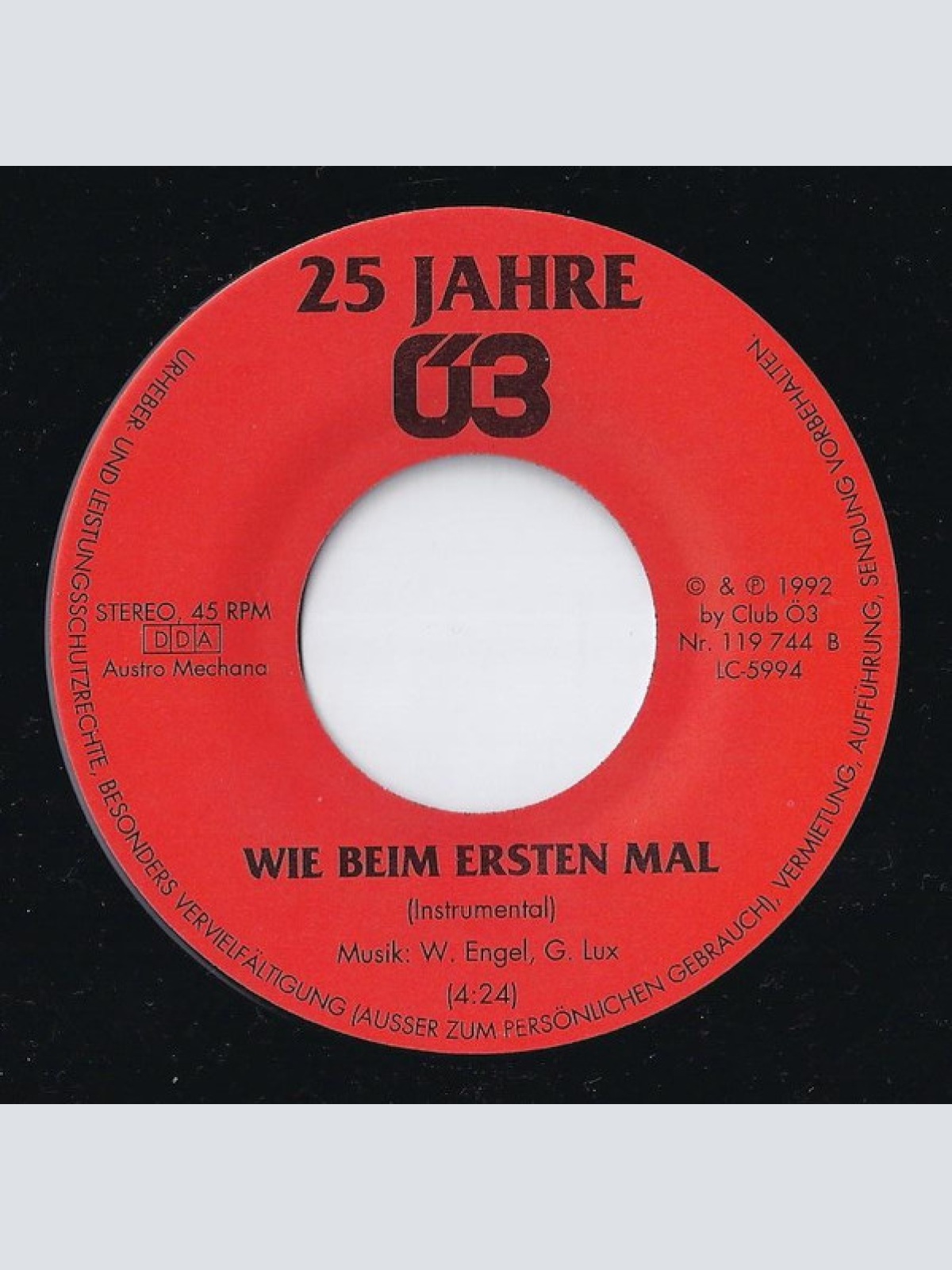 Vinyl / Various - 25 Jahre Ö3 Wie Beim Ersten Mal