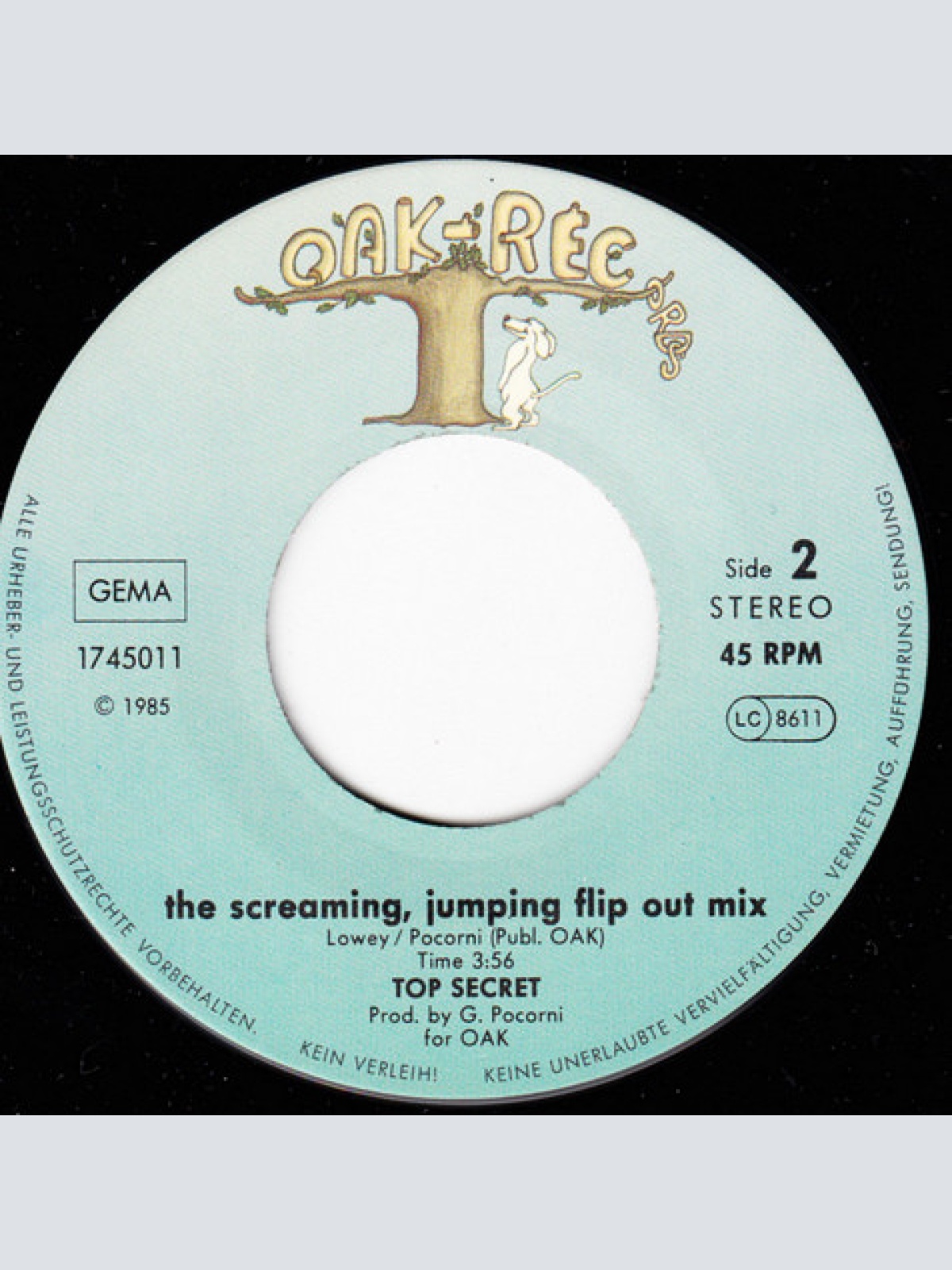 Vinyl / Top Secret (53) - Tchien Gone Cahn Keep The Rhythm Going