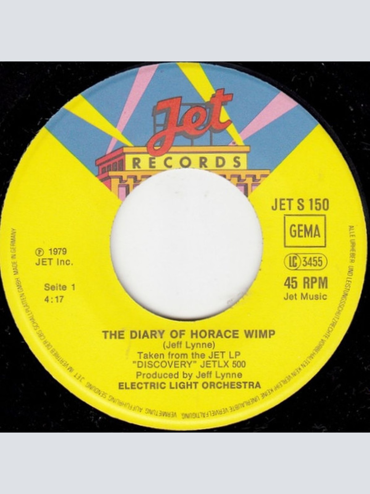 Vinyl / The Electric Light Orchestra* - The Diary Of Horace Wimp