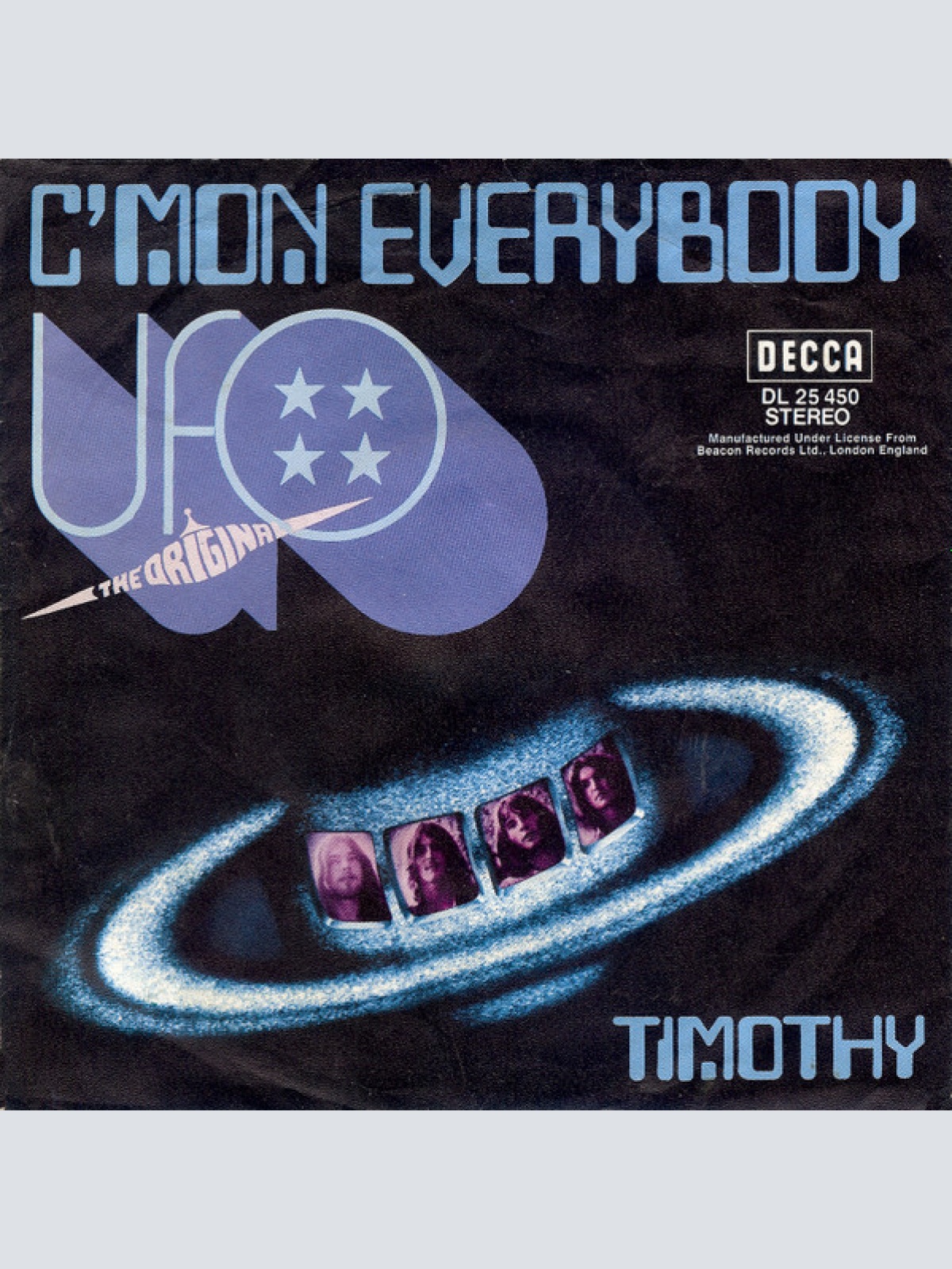 Vinyl / UFO (5) - C'mon Everybody / Timothy