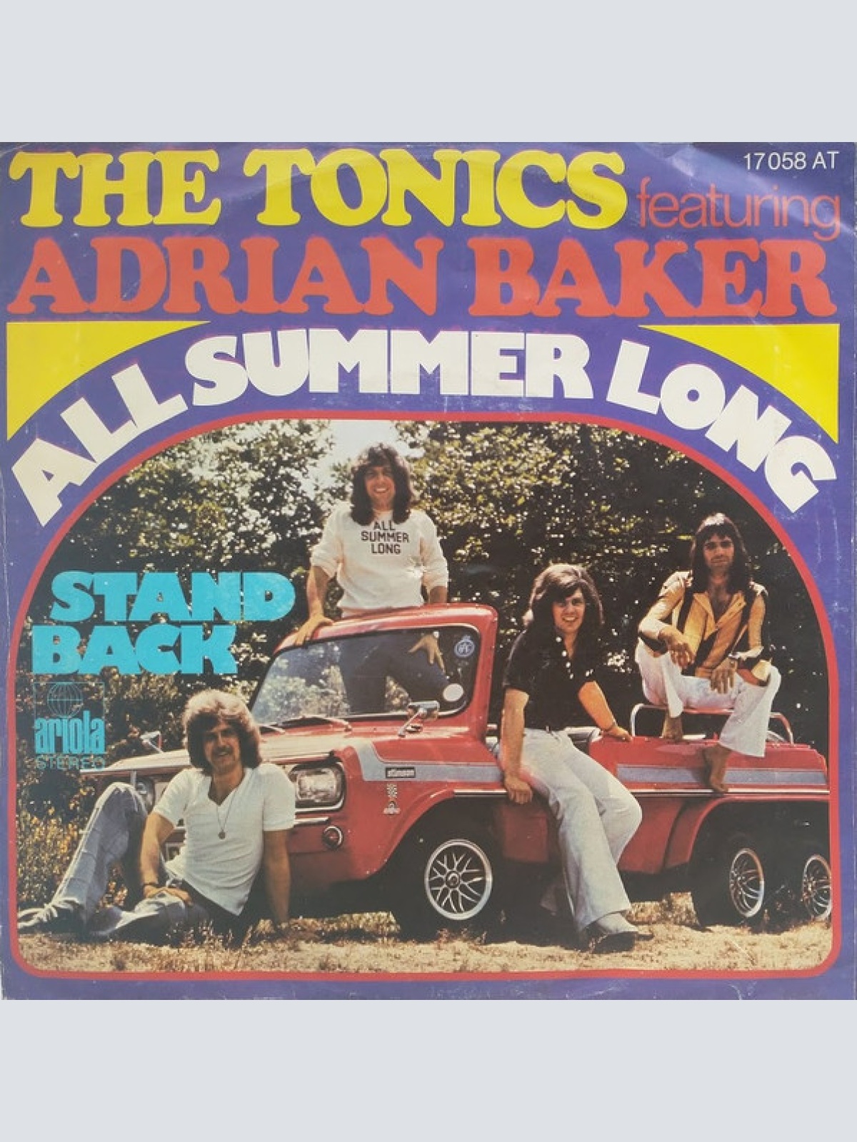 Vinyl / The Tonics (3) Featuring Adrian Baker - All Summer Long / Stand Back