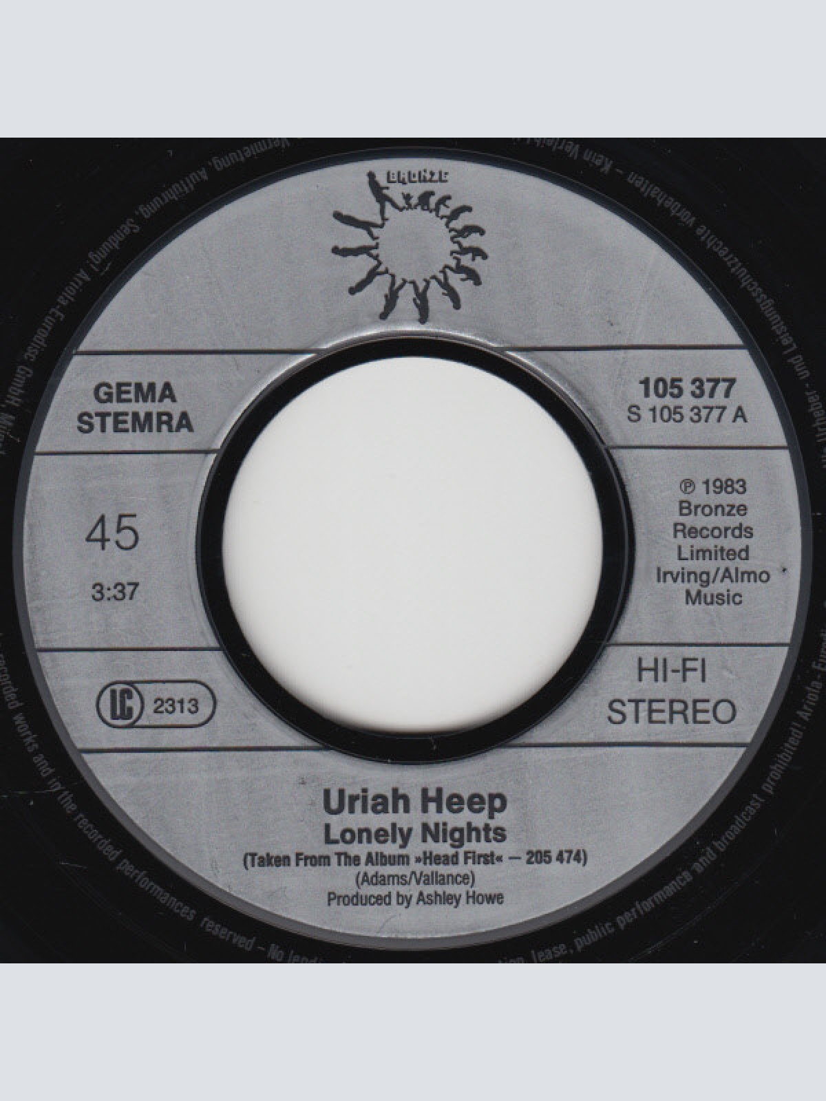 Vinyl / Uriah Heep - Lonely Nights