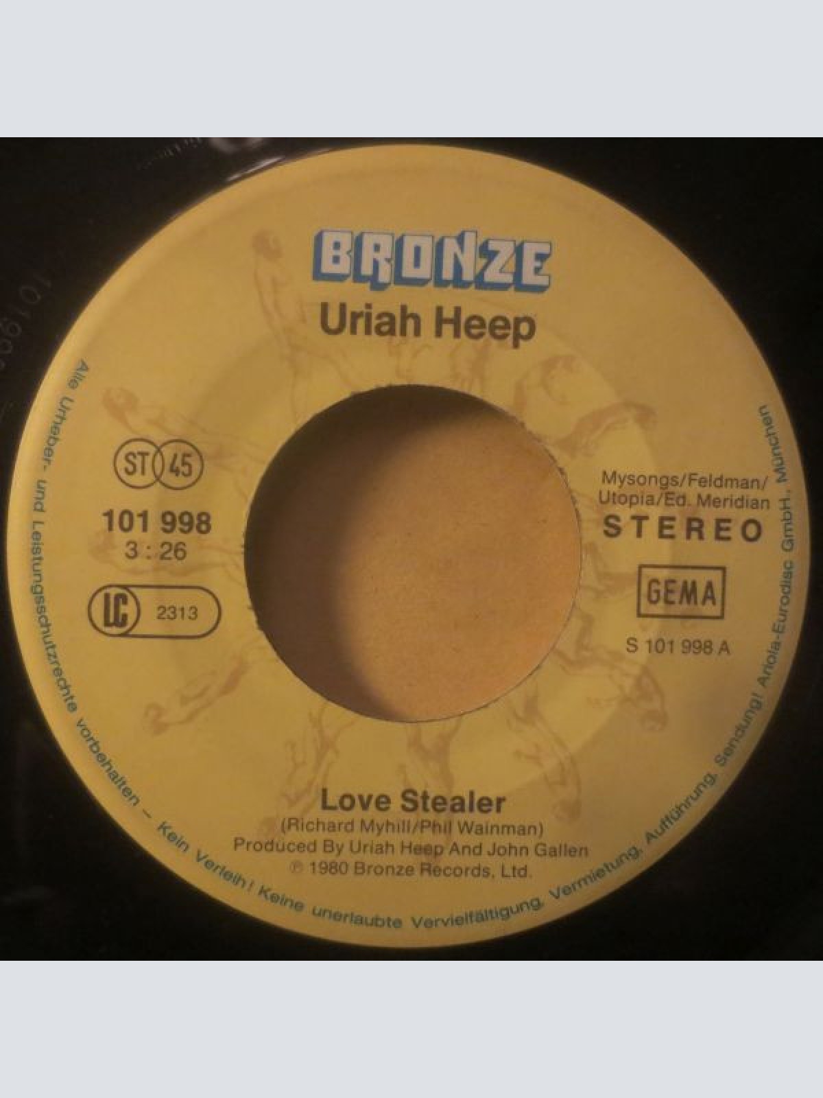 Vinyl / Uriah Heep - Love Stealer / No Return