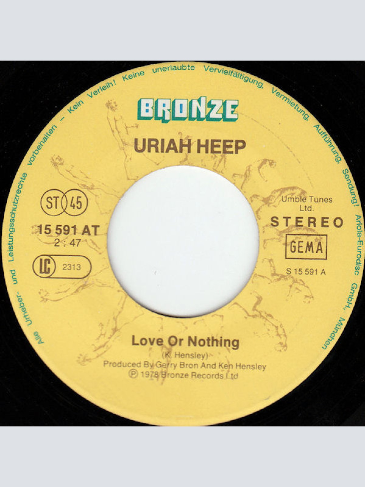 Vinyl / Uriah Heep - Love Or Nothing