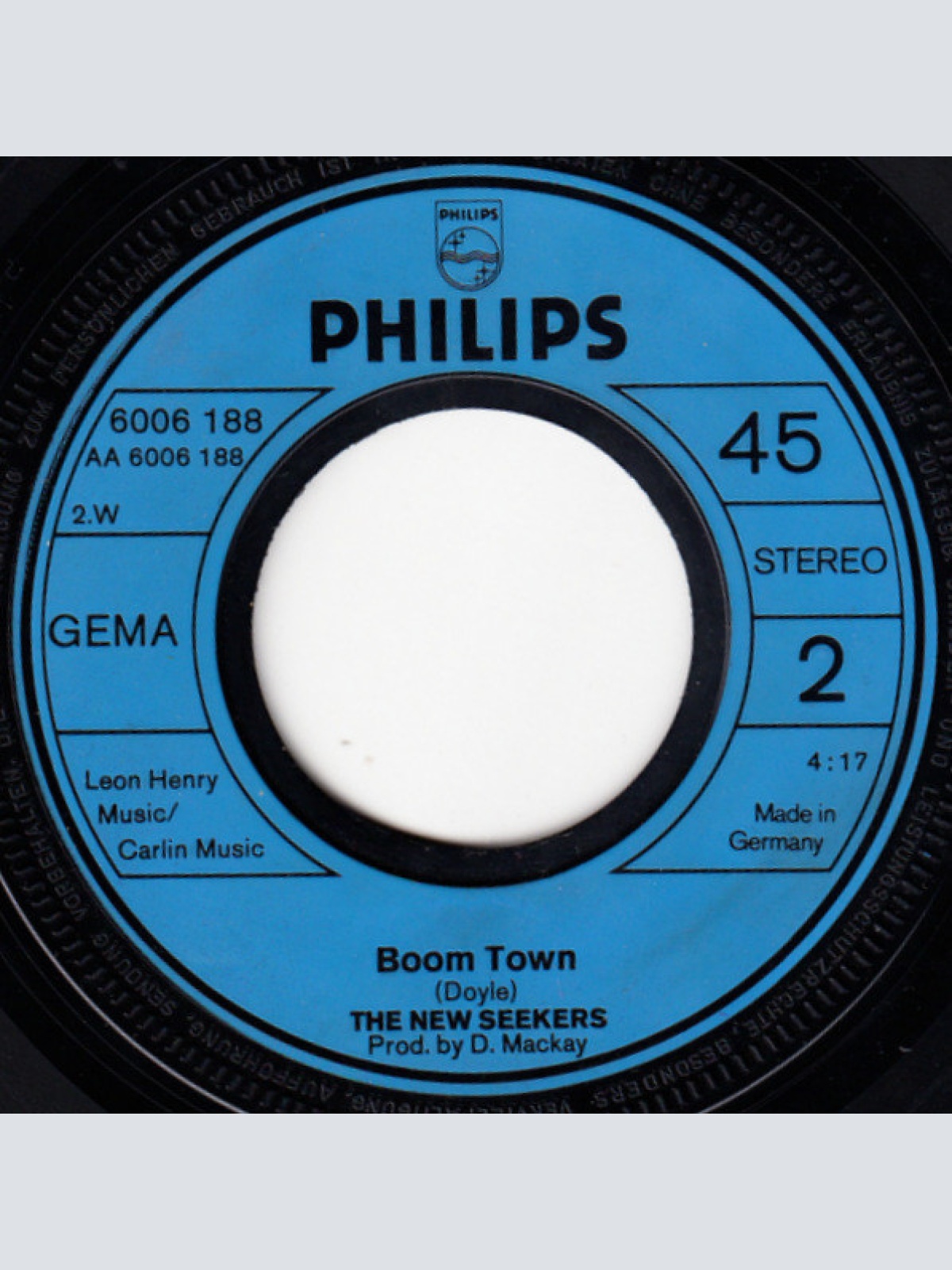 Vinyl / The New Seekers - I'd Like To Teach The World To Sing (In Perfect Harmony)