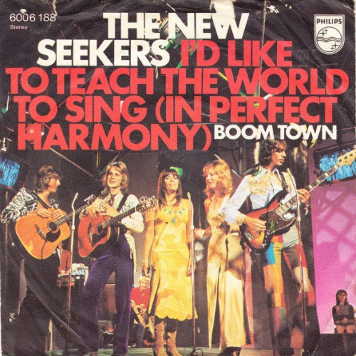 Vinyl / The New Seekers - I'd Like To Teach The World To Sing (In Perfect Harmony)