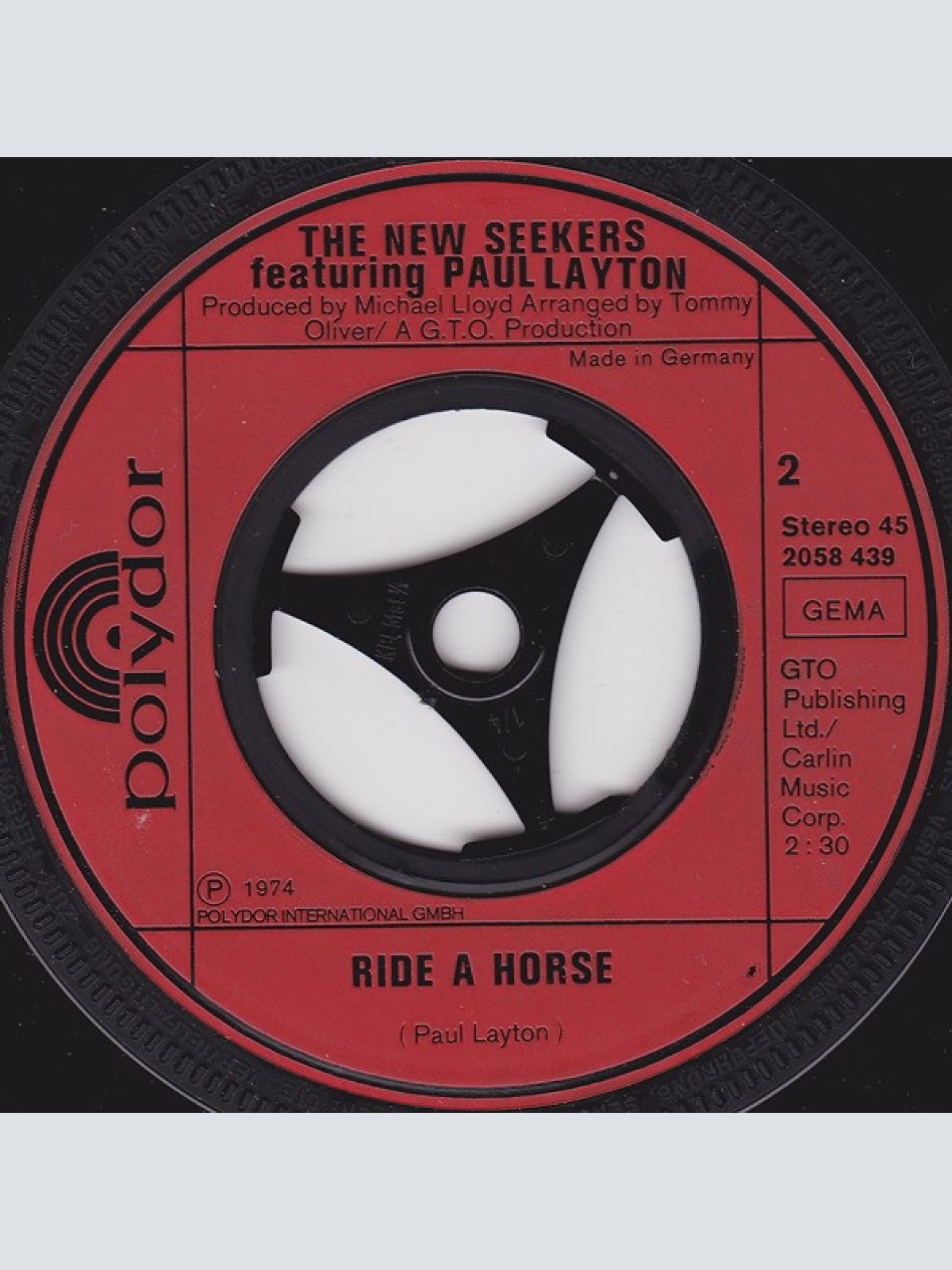 Vinyl / The New Seekers - I Get A Little Sentimental Over You