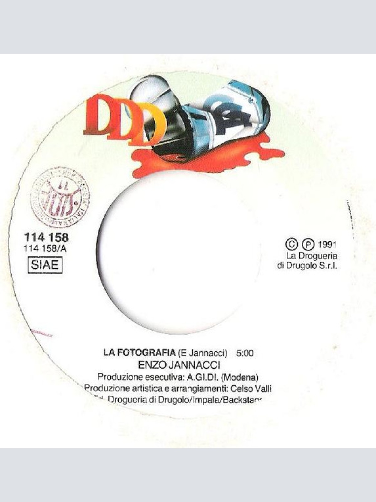 Vinyl / Enzo Jannacci - La Fotografia