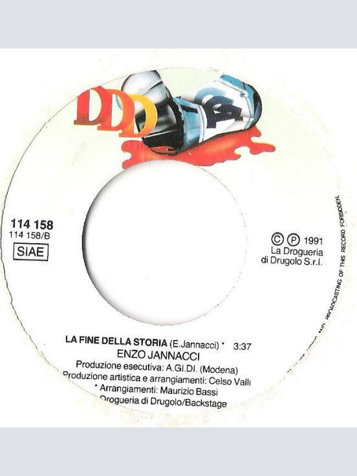 Vinyl / Enzo Jannacci - La Fotografia