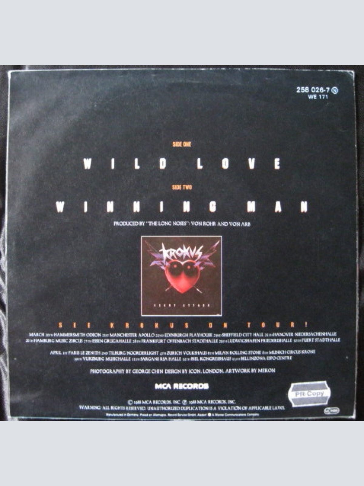 Vinyl / Krokus - Wild Love