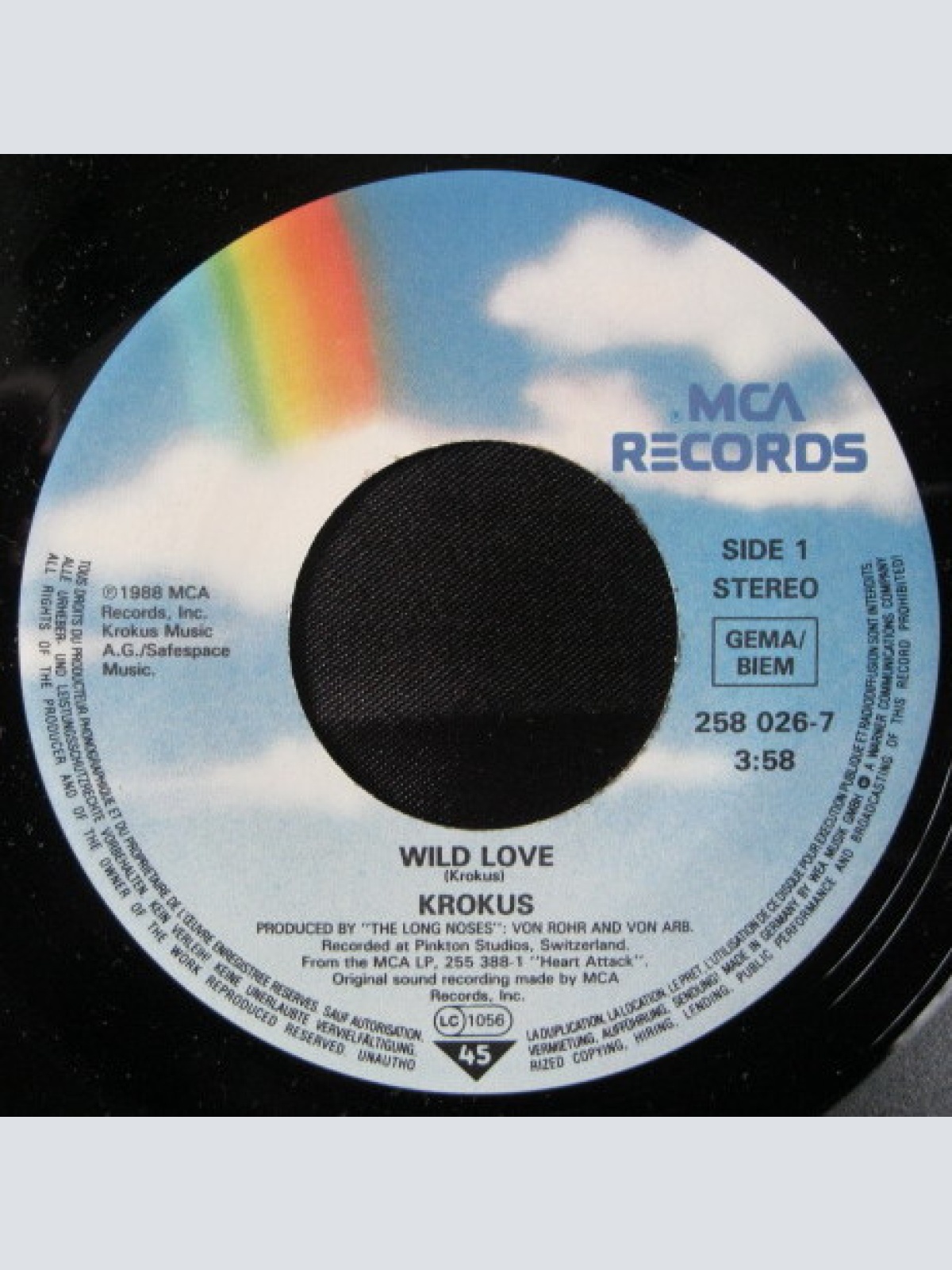 Vinyl / Krokus - Wild Love