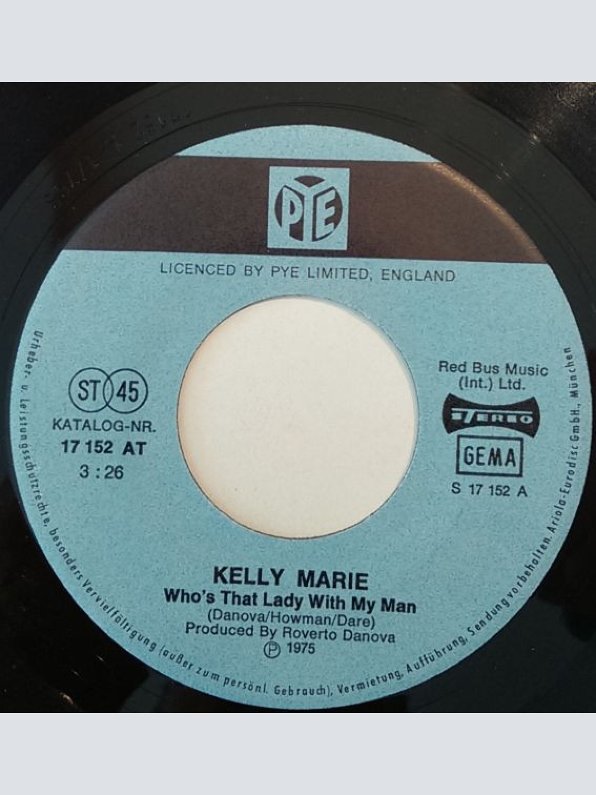 Vinyl / Kelly Marie - Who's That Lady With My Man
