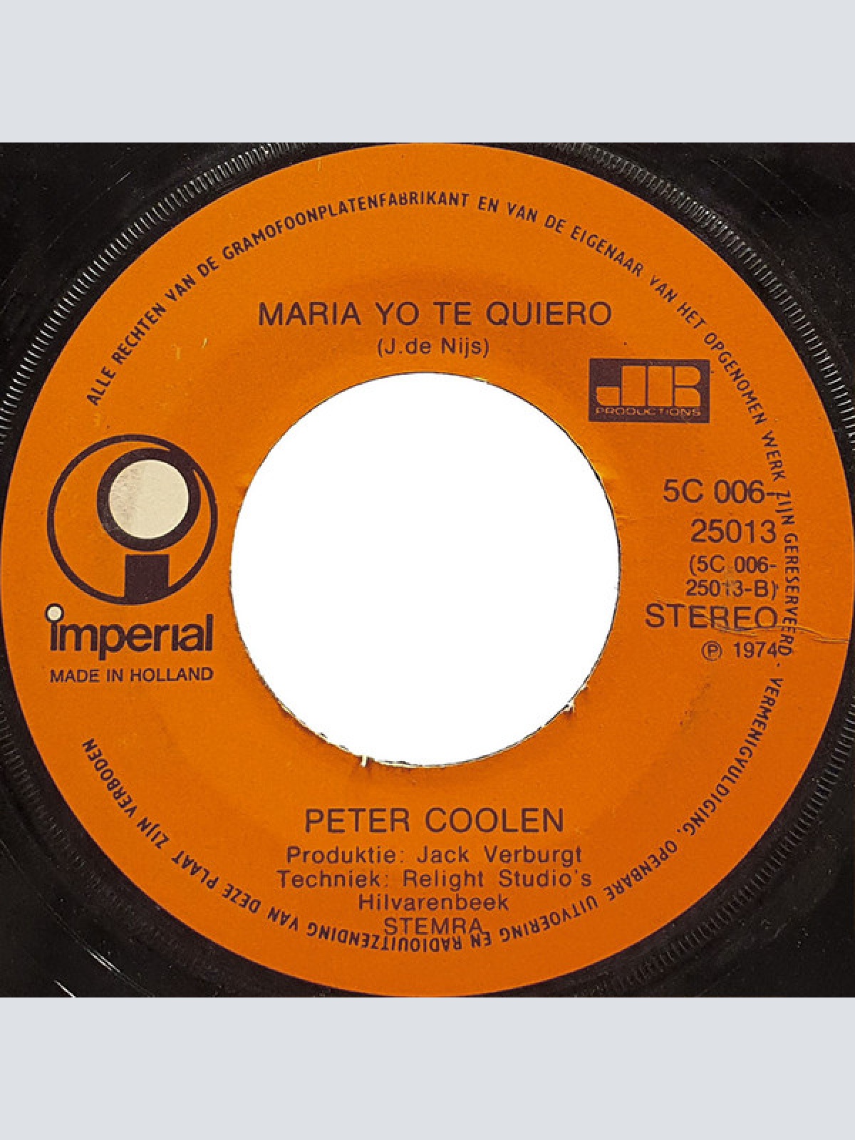 Vinyl / Peter Coolen - Kleine Madonna