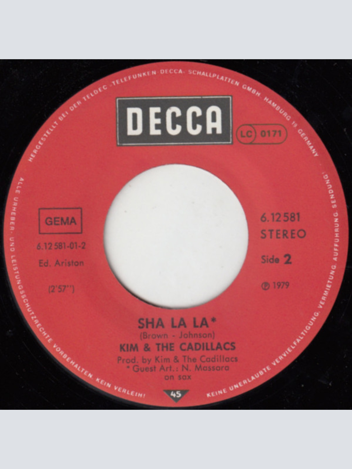 Vinyl / Kim & The Cadillacs - Gerry & The Pipkins