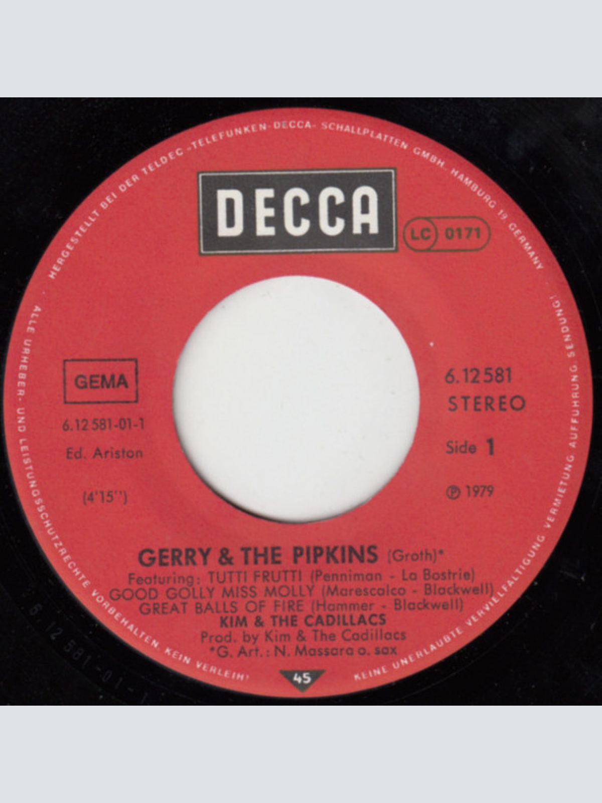 Vinyl / Kim & The Cadillacs - Gerry & The Pipkins