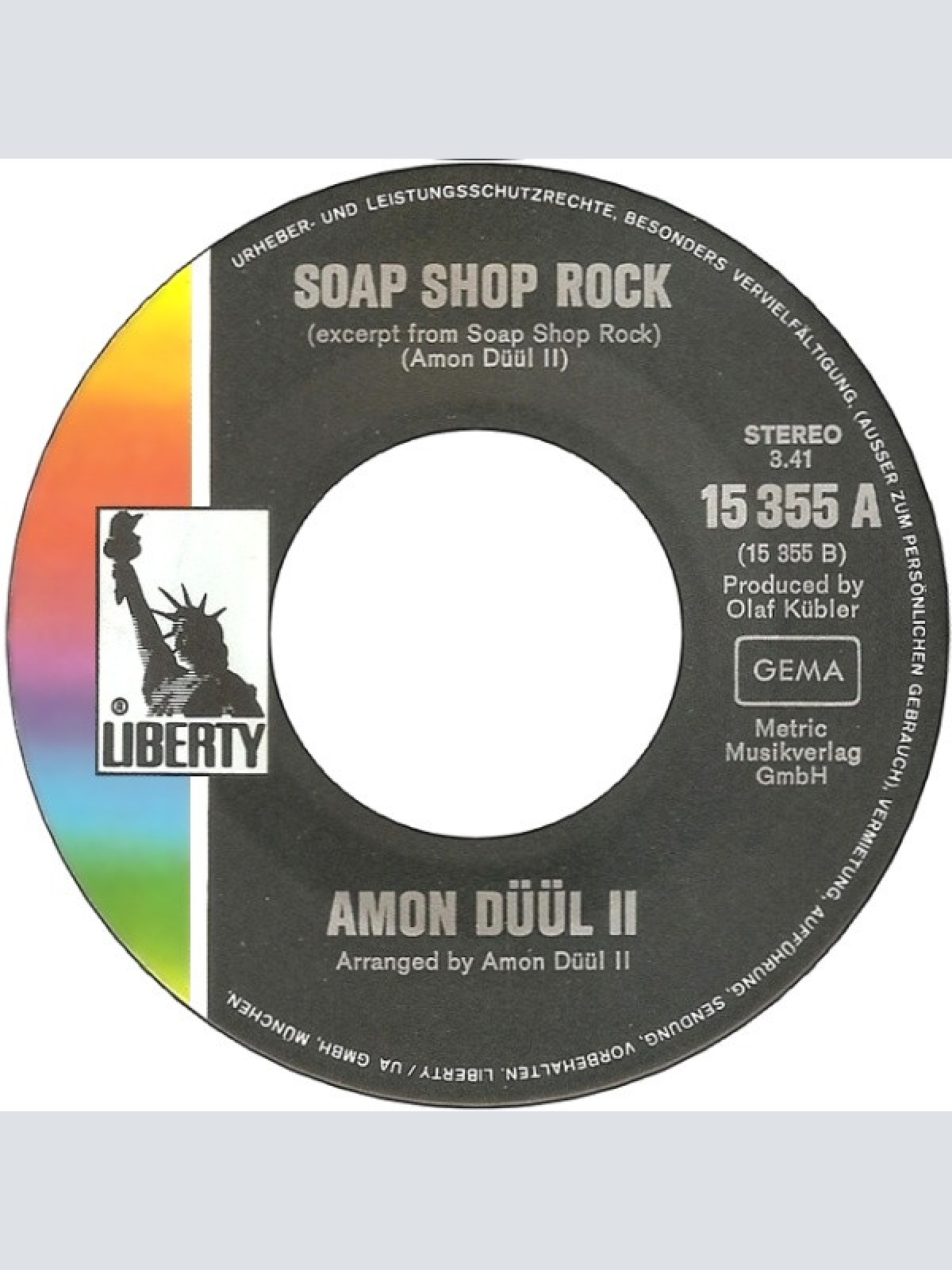 Vinyl / Amon Düül II - Archangels Thunderbird / (Excerpt From) Soap Shop Rock