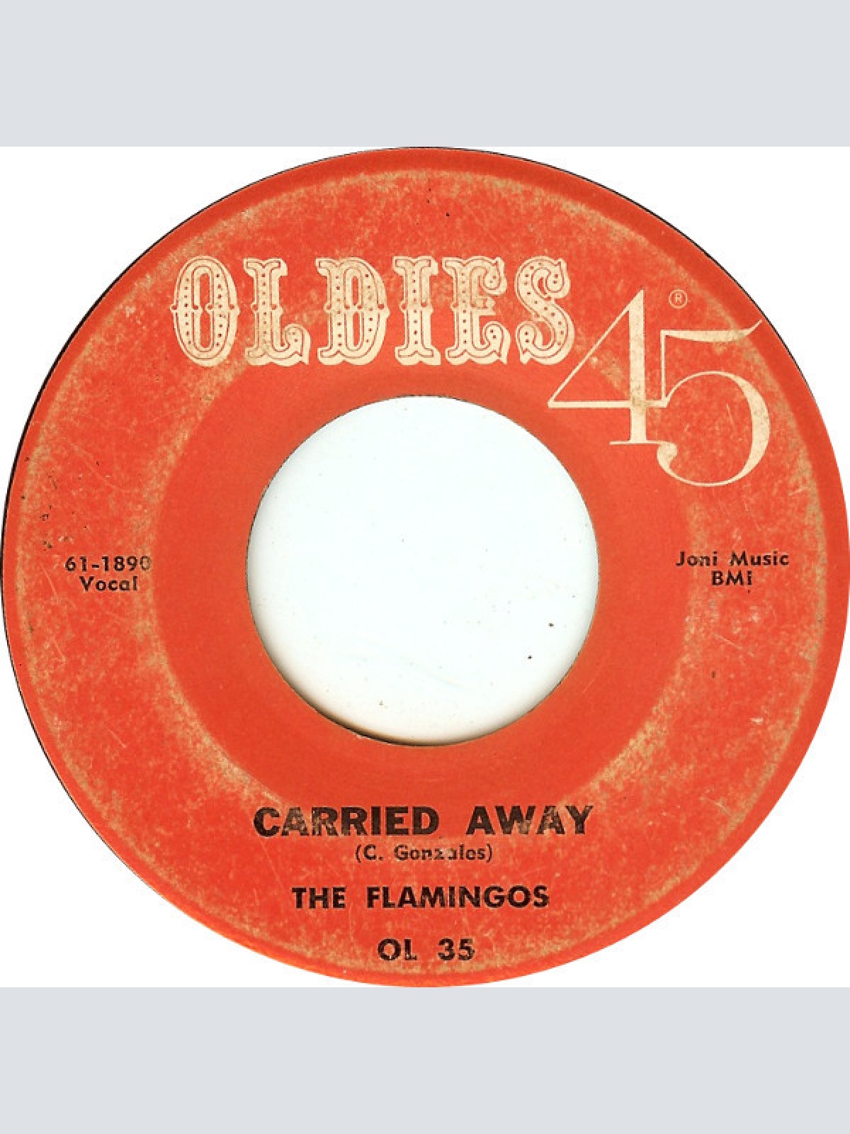 Vinyl / The Flamingos - Golden Teardrops / Carried Away