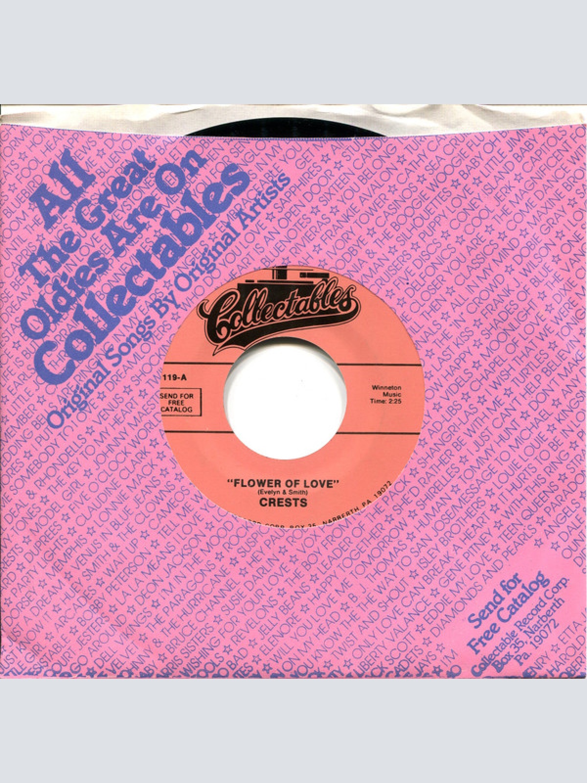 Vinyl / Crests* - Flower Of Love