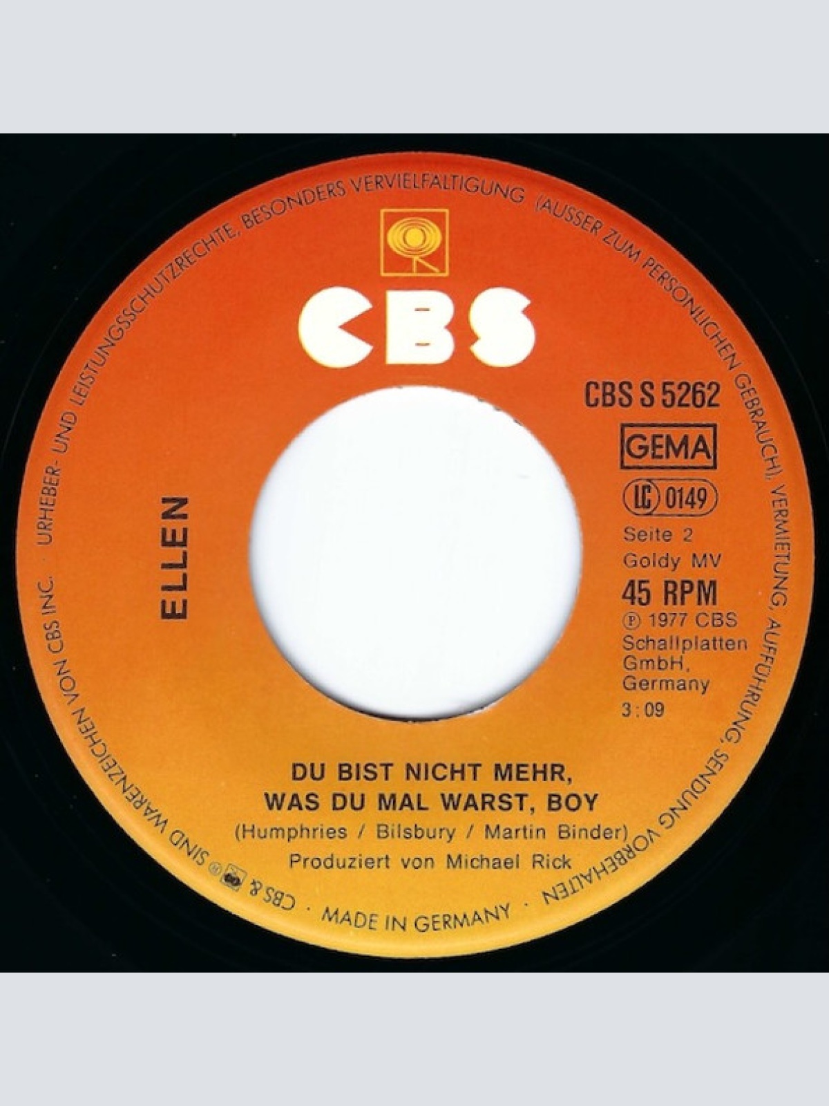 Vinyl / Ellen* - Sommerzeit