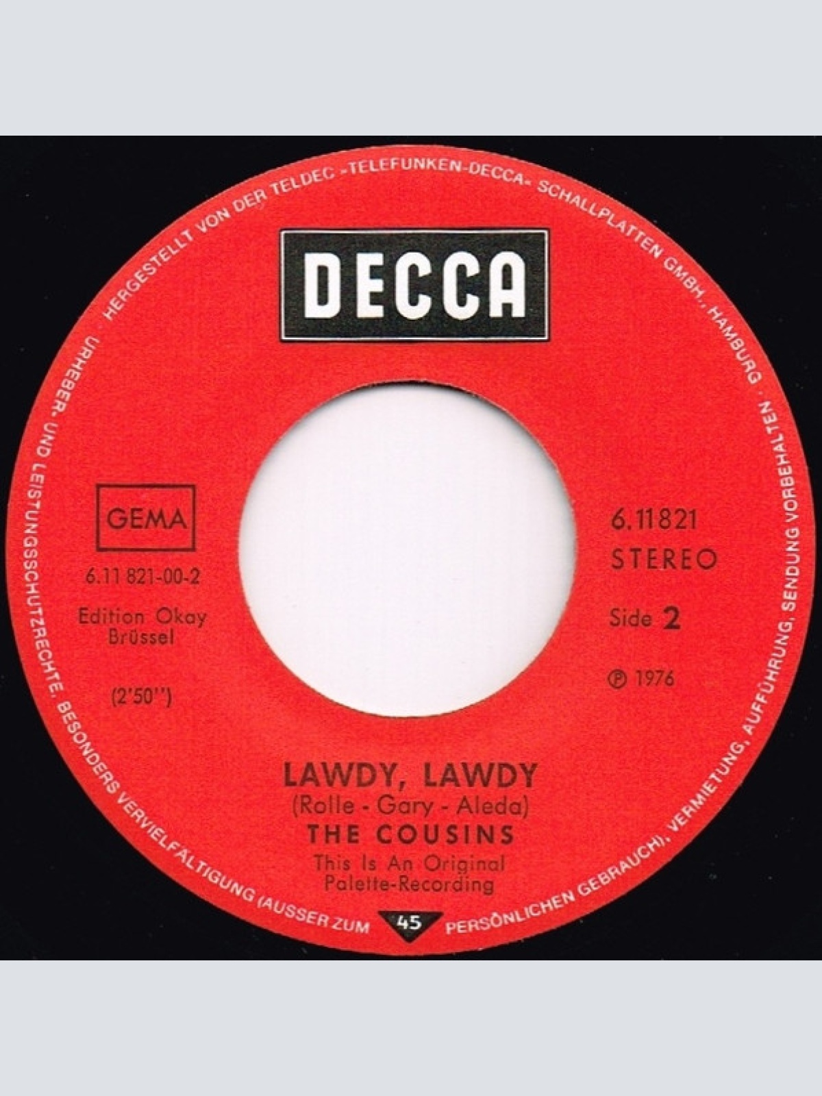 Vinyl / The Cousins - Kiliwatch