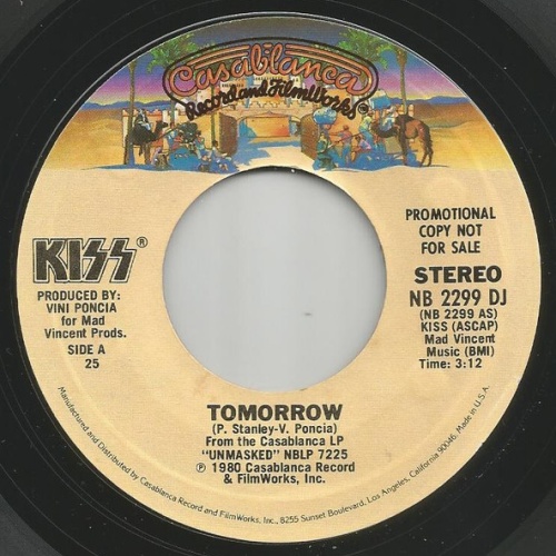 Vinyl / Kiss - Tomorrow