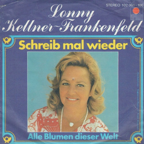 Vinyl / Lonny Kellner-Frankenfeld* - Schreib Mal Wieder