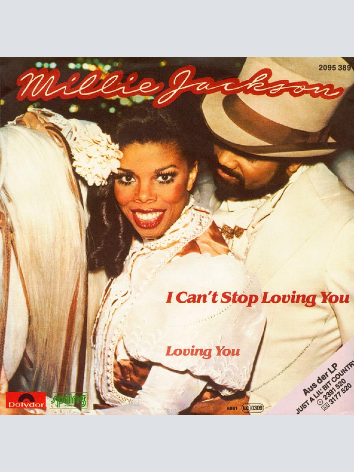 Vinyl / Millie Jackson - I Can't Stop Loving You