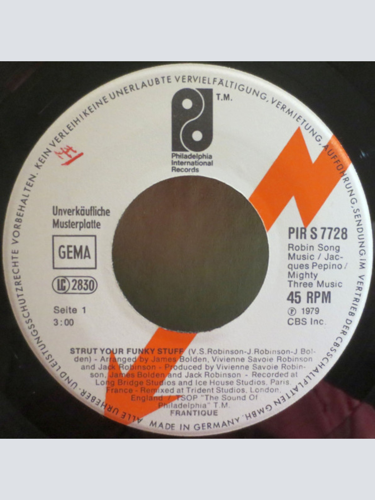 Vinyl / Frantique - Strut Your Funky Stuff