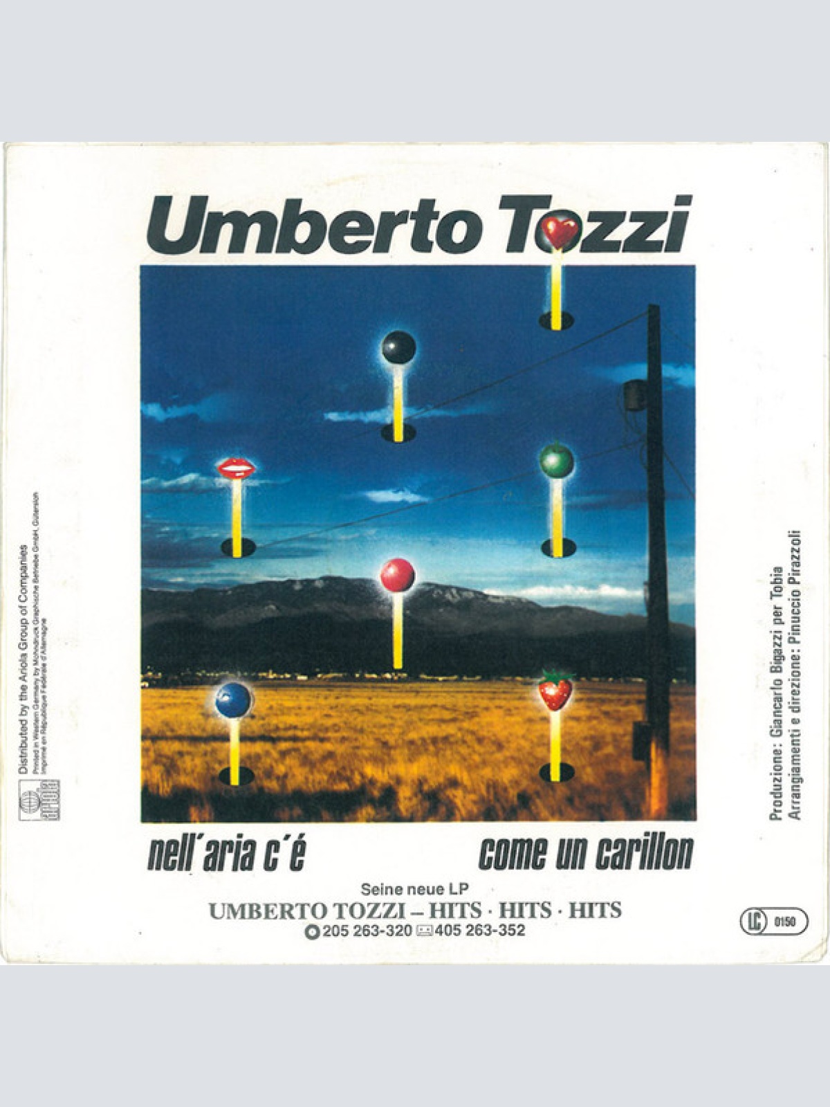 Vinyl / Umberto Tozzi - Nell'Aria C'É